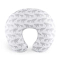 Gray Elephant Nursing Pillow & Cover