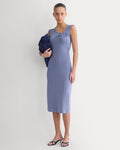 Knit Asymmetrical Midi Dress