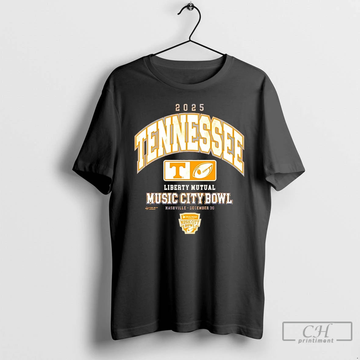 Classic 2025 Tennessee Volunteers Liberty Mutual Music City Bowl