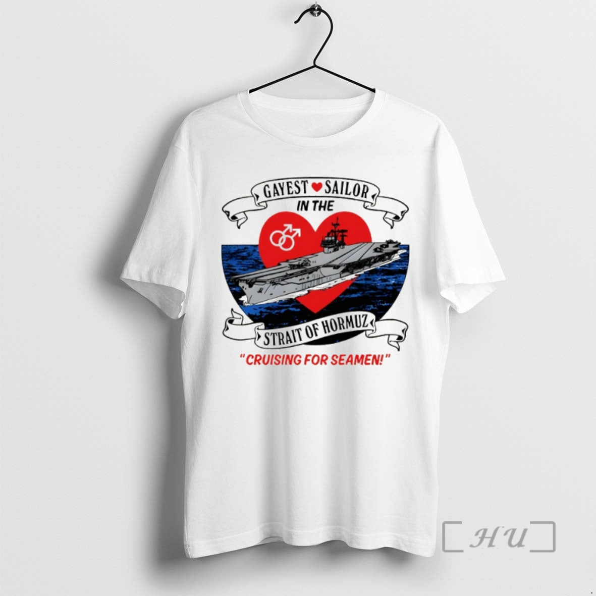Officials Gayest Sailor In The Strait Of Hormuz Cruising For Seamen Premium T Shirts Sweater