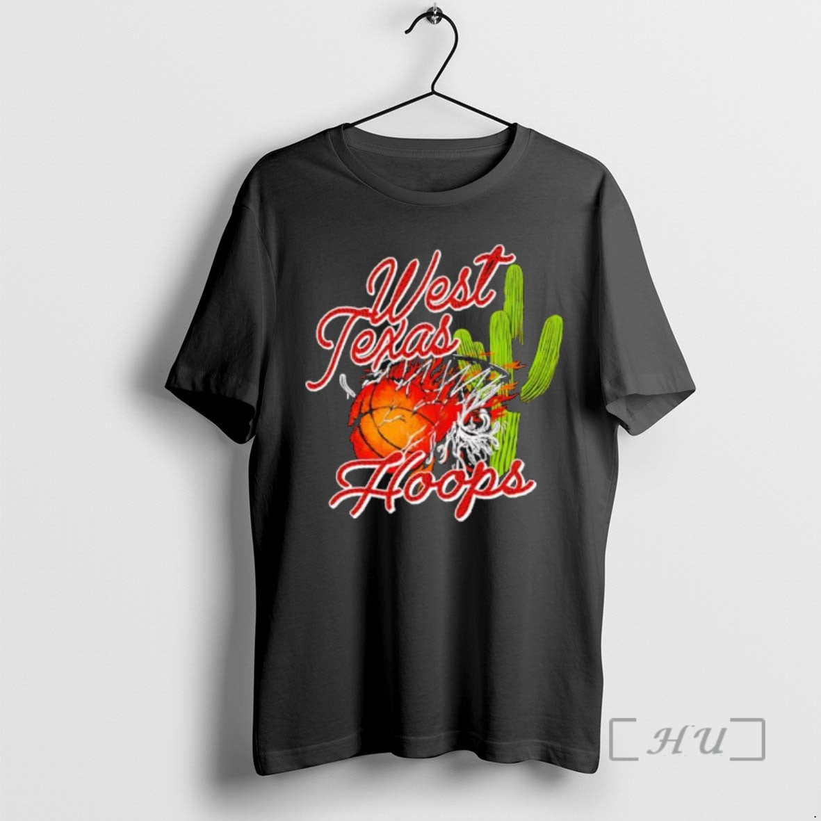 Officials West Texas Hoops Flaming Basketball Desert Cactus Unisex T-shirt, Sweatshirt, Hoodie, Long Sleeve Tee