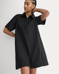 Mini Popover Shirtdress in Linen