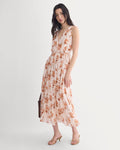 Maxi Dress in Silk Georgette