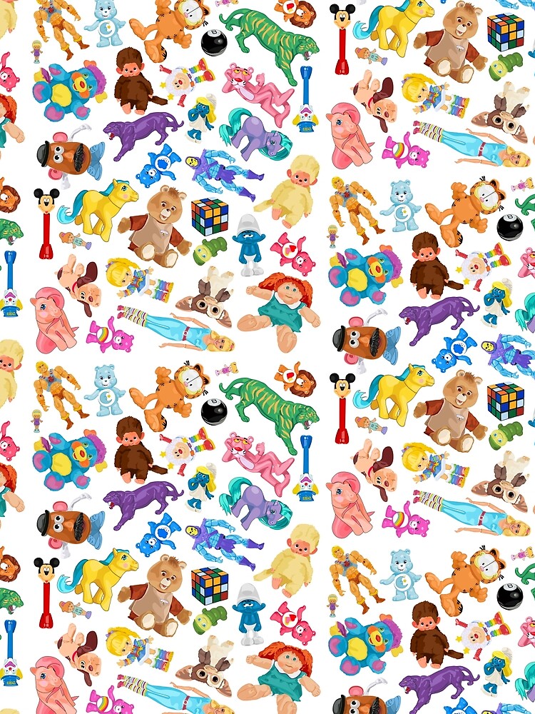 80s Toy Collage by hellomalcolm Unisex T-shirt, Sweatshirt, Hoodie, Long Sleeve Tee
