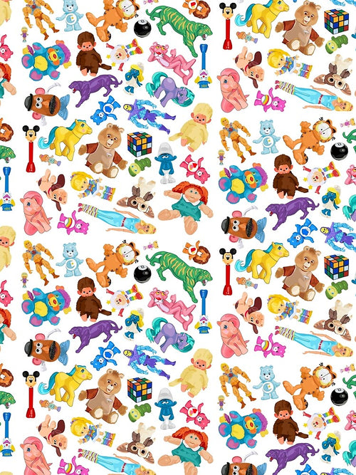 80s Toy Collage by hellomalcolm Unisex T-shirt, Sweatshirt, Hoodie, Long Sleeve Tee