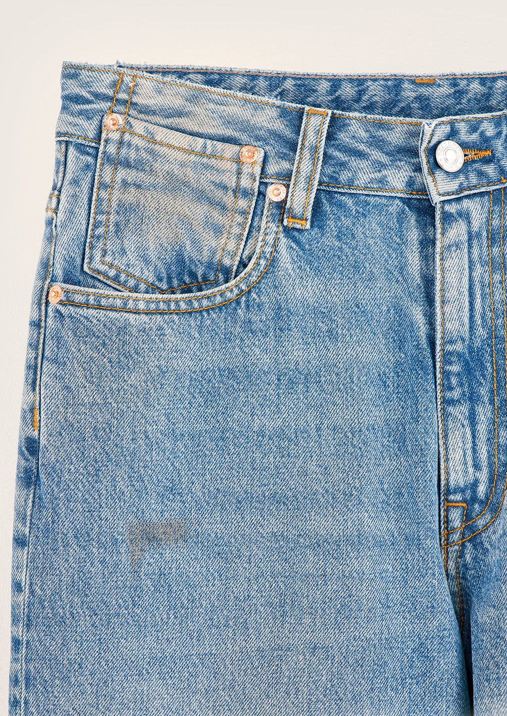 Pantera Distressed Wide Leg Jean
